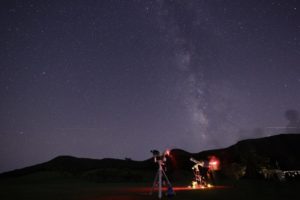 マザー牧場でふたご座流星群の観察会 　グランピング楽しみながら　画像１