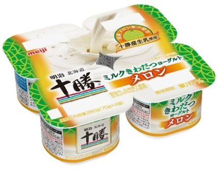 明治北海道十勝ミルクきわだつヨーグルト メロン」 2025年3月31日 新