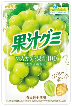 前回販売個数約200万個の“夏グミ” 今年は隠し味に塩を配合「果汁グミ
