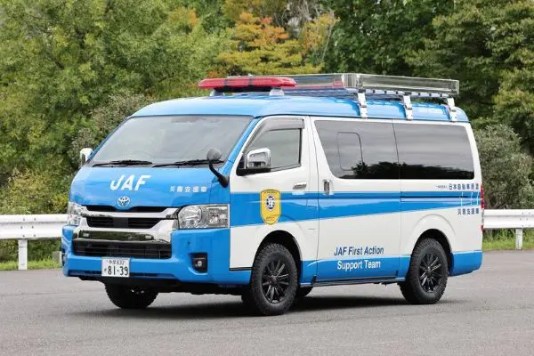 12月の大阪モーターショーでJAFが出展 「JAF-FAST専用の災害支援車」を
