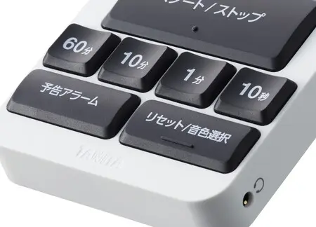 聞いて、触って操作できる音声タイマー「TD-435」を12月10日に発売