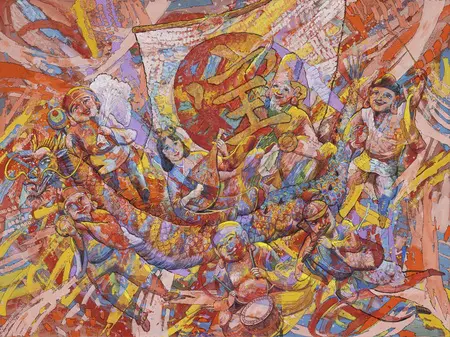 積水ハウス、特別展「追悼 絹谷幸二」 「絹谷幸二 天空美術館」で2025