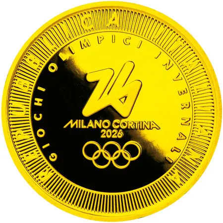 オリンピック冬季競技大会ミラノ・コルティナ2026公式記念コイン