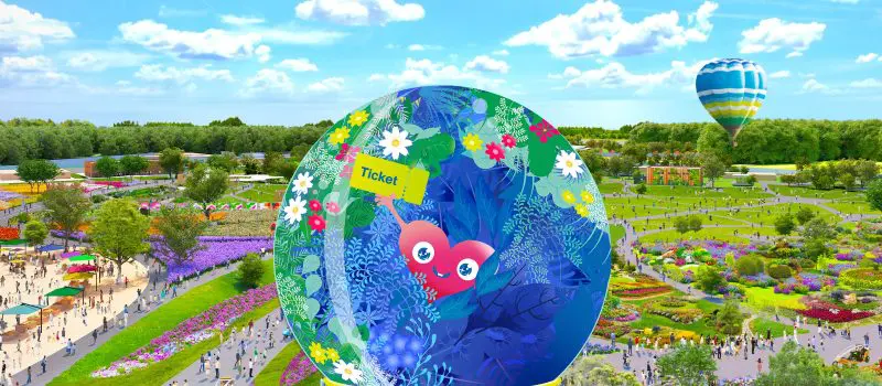 GREEN×EXPO 2027」入場チケット 開催1年前の3月19日から前売り