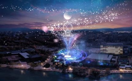 3月6日から桜舞い散る春限定のライトアップ 福岡市の大濠公園日本庭園
