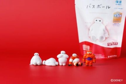 無添加※バスボール（& HUG time）に「ベイマックス」が登場！全国の