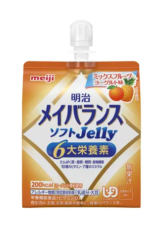 明治メイバランスソフトJelly りんごヨーグルト味／ミックスフルーツ